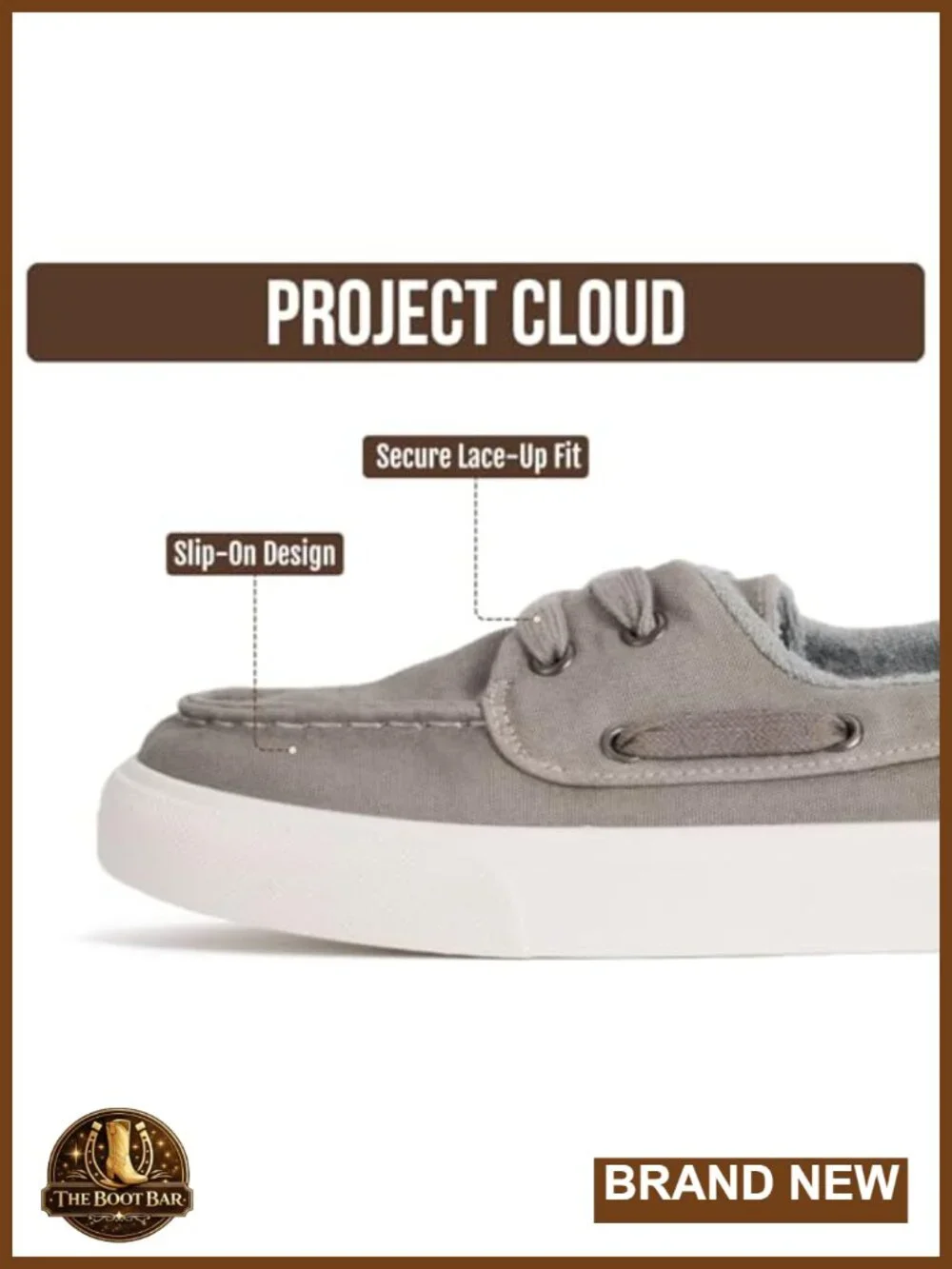 Breathable Canvas Slip On Sneakers Memory Foam Non Slip Lightweight
